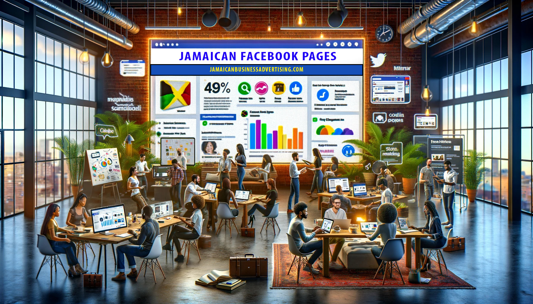 Jamaican Facebook Pages Advertising & Marketing - JamaicanBusinessAdvertising.com 