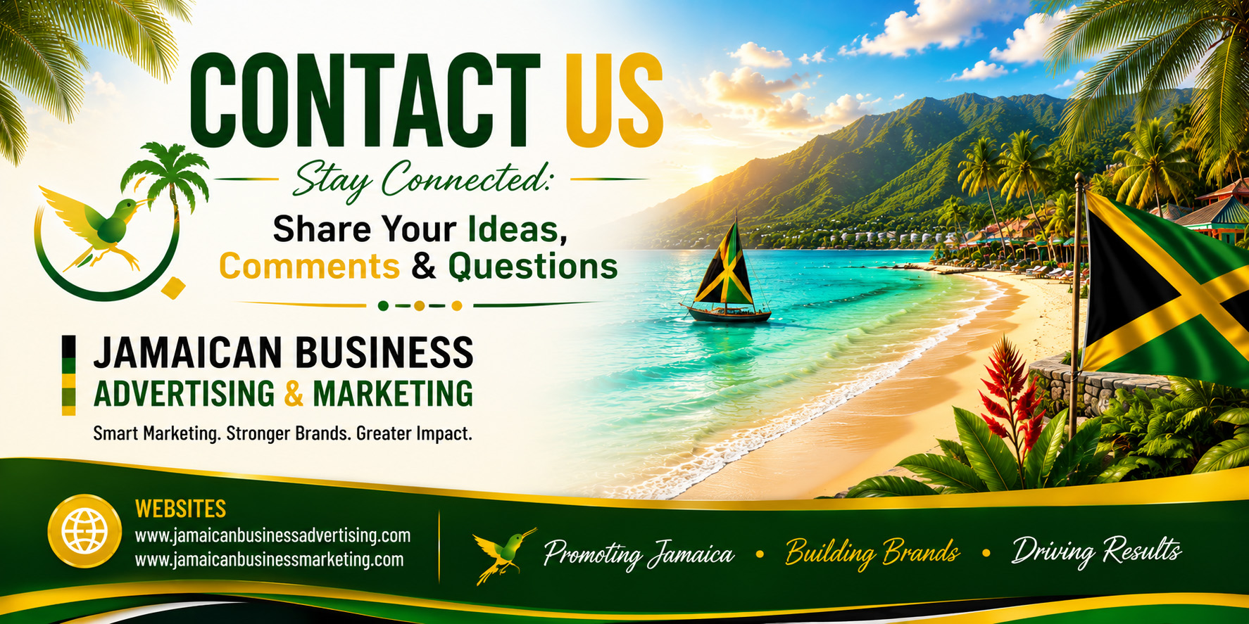 Contact Us - Jamaican Business Advertising & Marketing Contact Us - Jamaican Business Advertising & Marketing